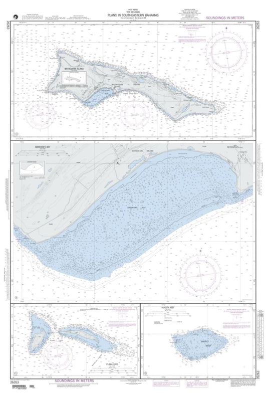 Plans In Southeastern Bahamas; Plan A: Mayaguana Island (NGA-26263-3) by National Geospatial-Intelligence Agency