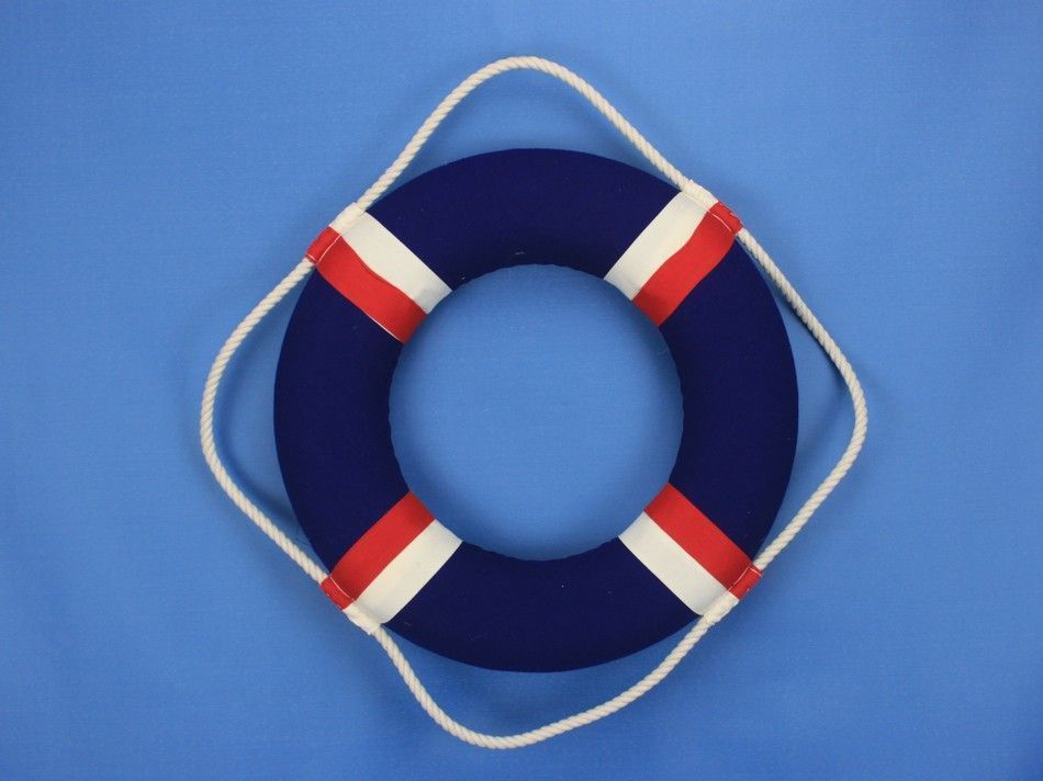 Blue Jacket Decorative Lifering 15"