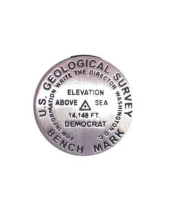 Mt. Democrat, Colorado lapel pin