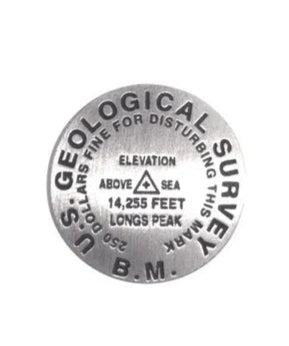 Longs Peak, Colorado lapel pin