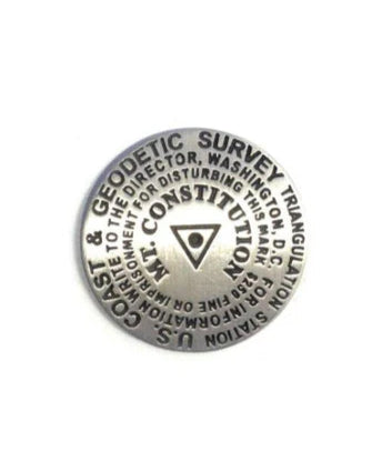 Mt. Constitution, Orcas Island, Washington lapel pin