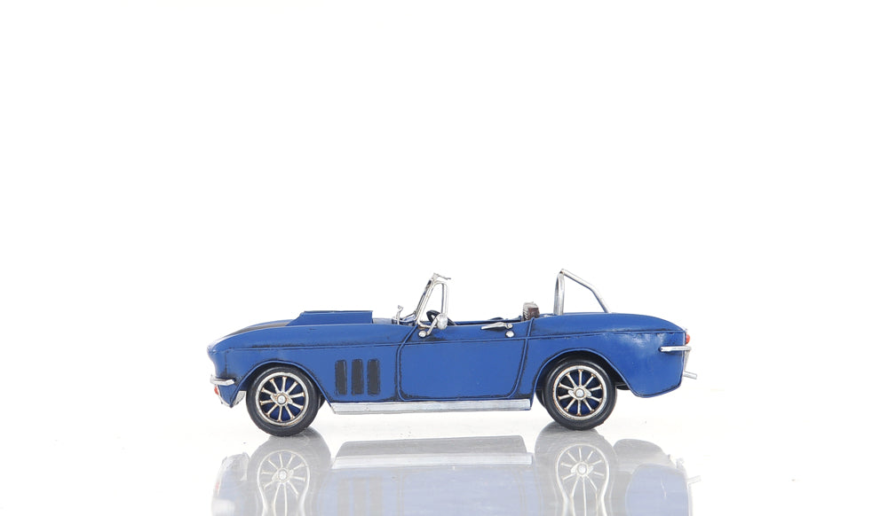 Model Blue Chevrolet Corvette