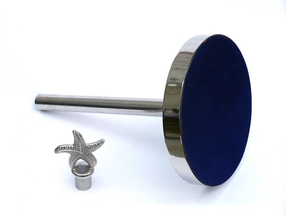 Chrome Starfish Paper Towel Holder 16"