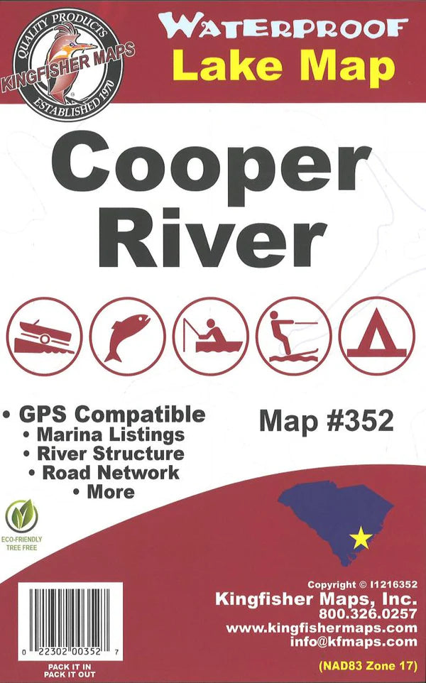 Cooper River Fish Map-352