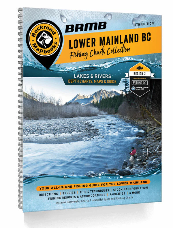 Lower Mainland BC Fishing Map Book