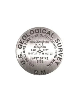 Golden Spike Site, Golden Spike National Historic Site, Utah lapel pin