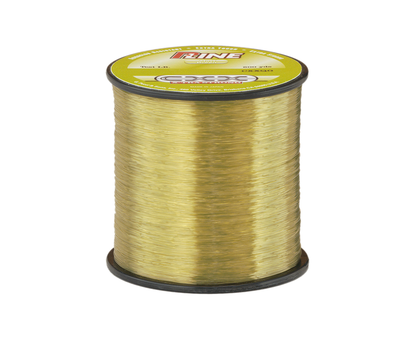 P-Line CXX-XTRA Moss Green 1/4lb 600 Yards 6lb