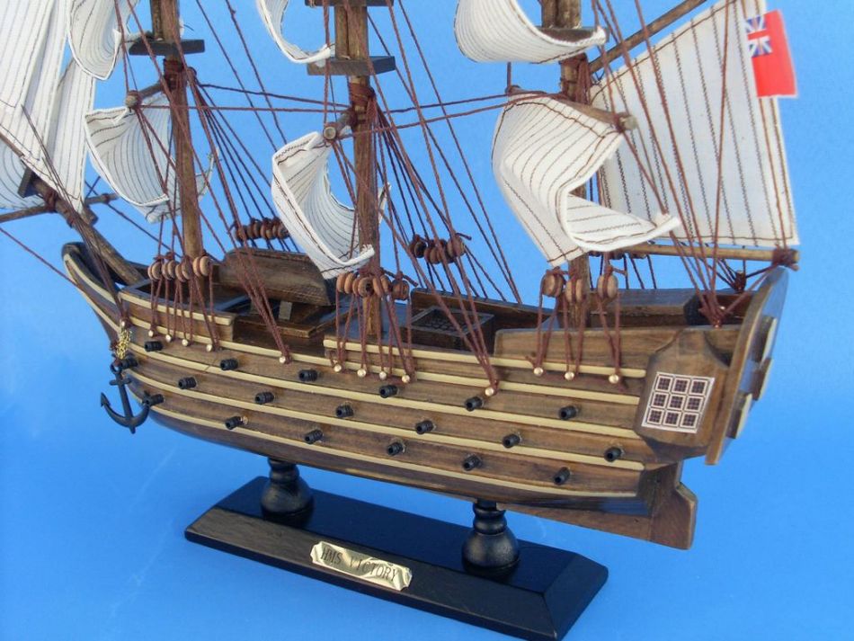 HMS Victory Tall Model Ship 14"