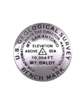 Mt. Baldy, California lapel pin