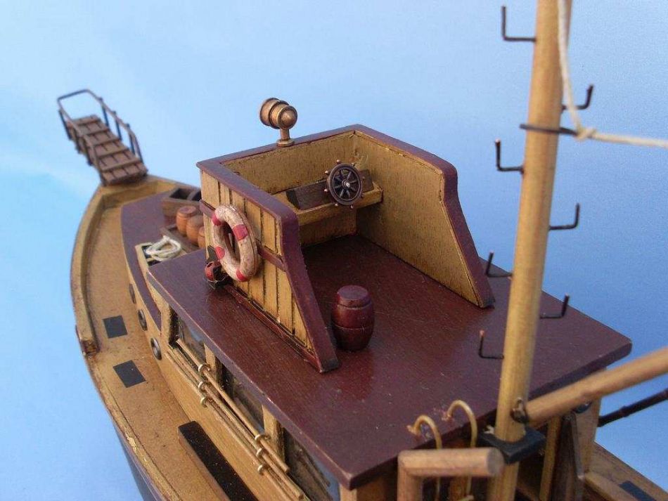 Wooden Jaws - Orca Model Boat 20"