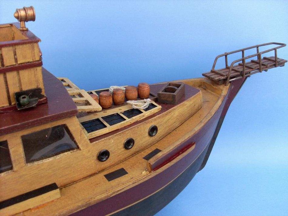 Wooden Jaws - Orca Model Boat 20"