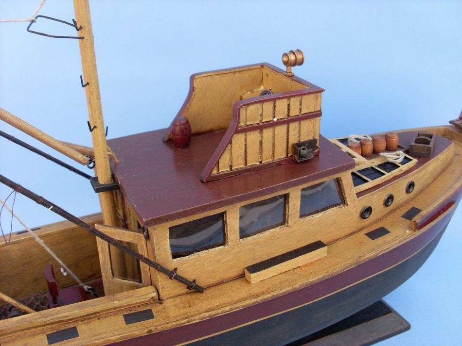 Wooden Jaws - Orca Model Boat 20"