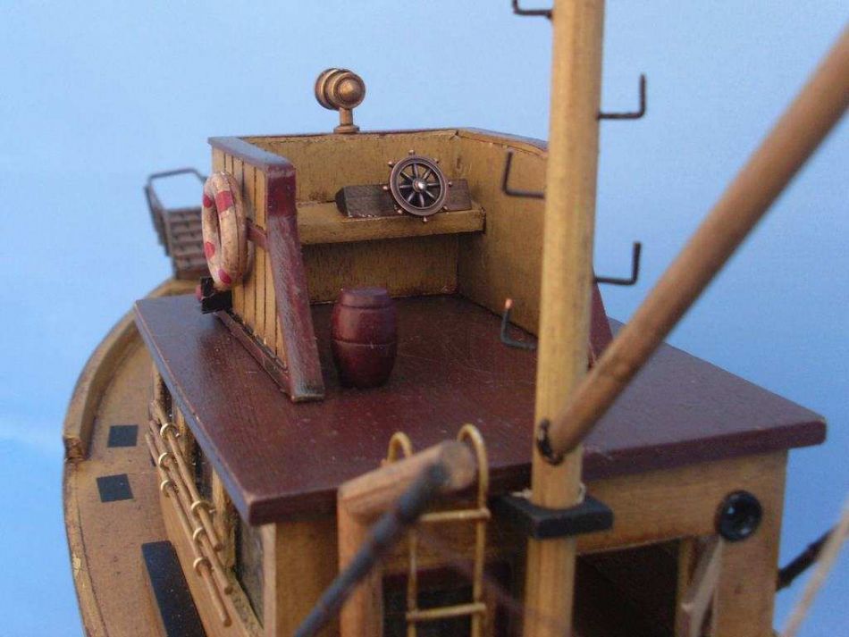 Wooden Jaws - Orca Model Boat 20"