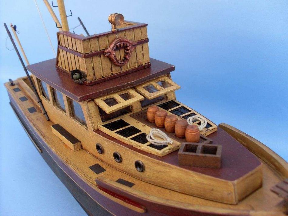 Wooden Jaws - Orca Model Boat 20"