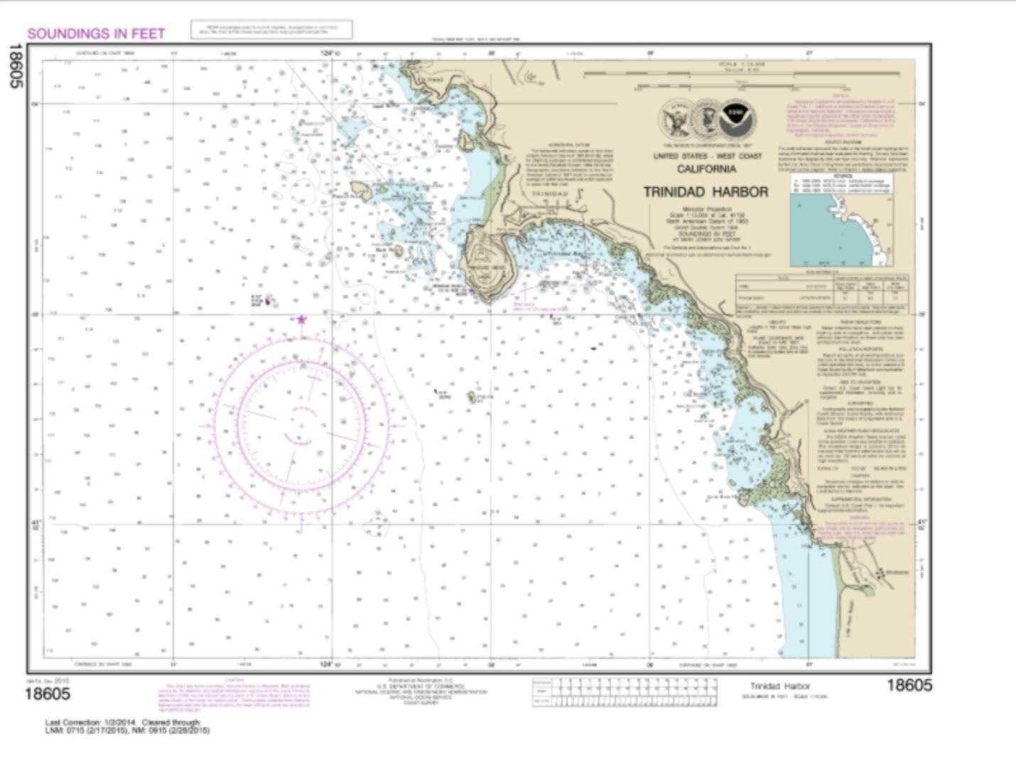 Trinidad Harbor (18605-13) by NOAA