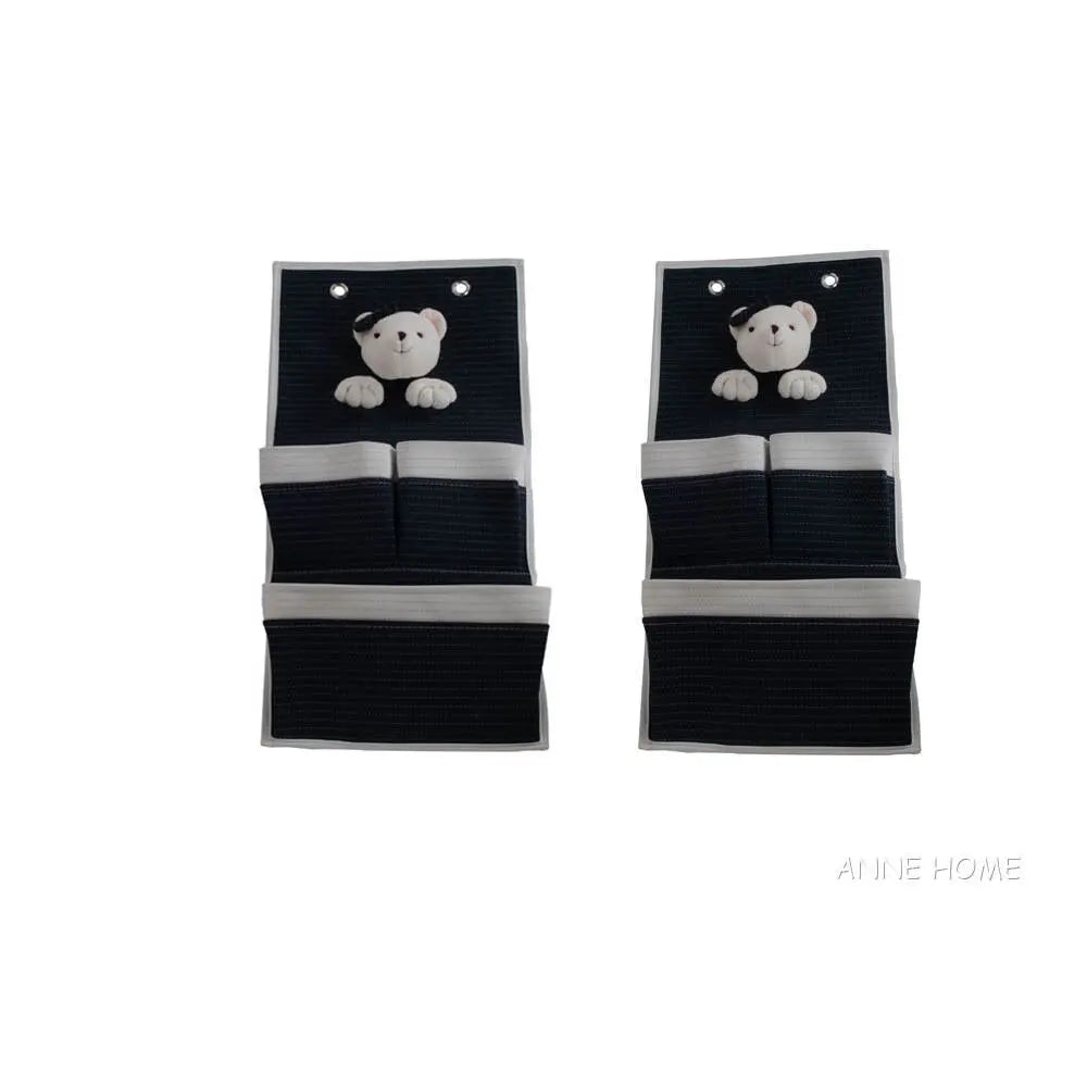 Anne Home - Bear 3-Pocket Wall Hanger - Set of 2