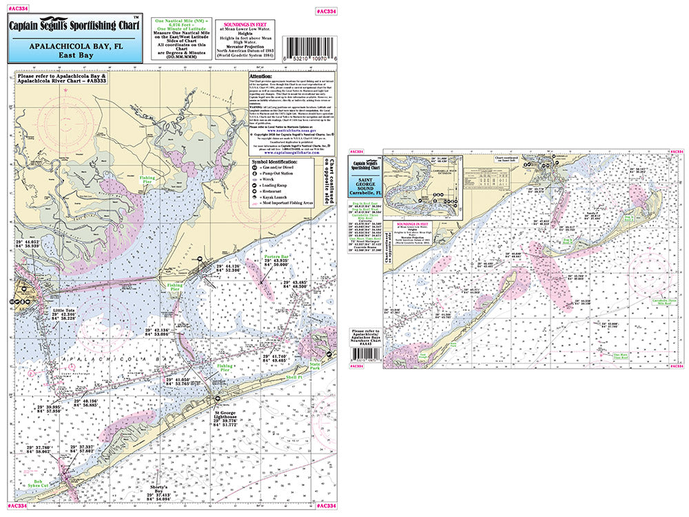 Florida Small Boat/Kayak: Apalachicola and East Bay to St George Sound - AC334 Small