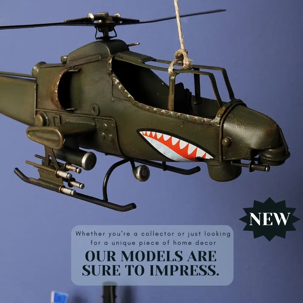 1960s U.S. Attack Helicopter 1:46 Model