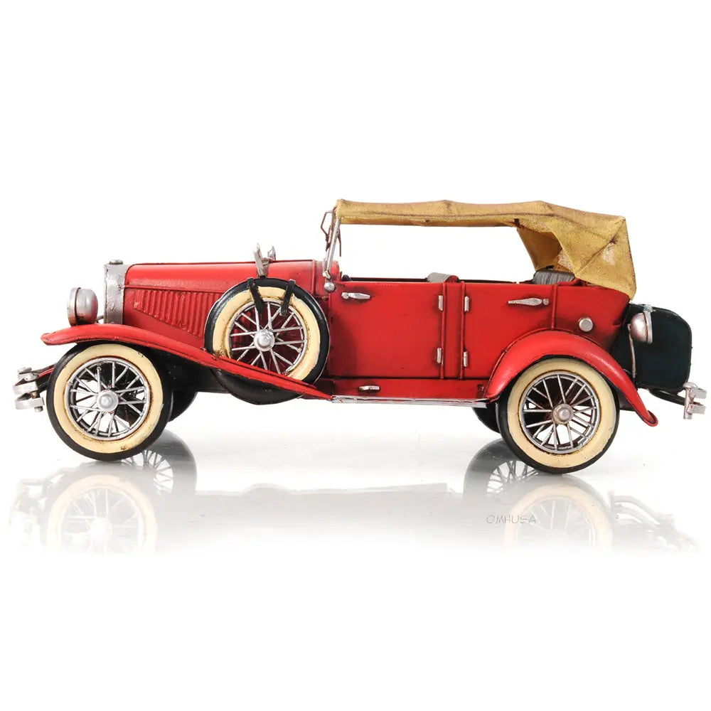 Model 1933 Red Duesenberg J 1:12