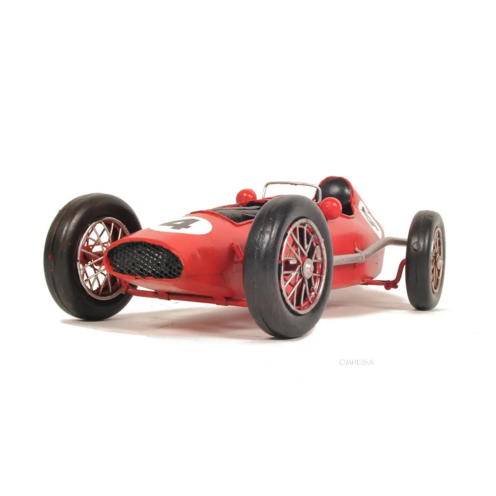 1958 Ferrari 246 F1 Model Red Metal Handmade