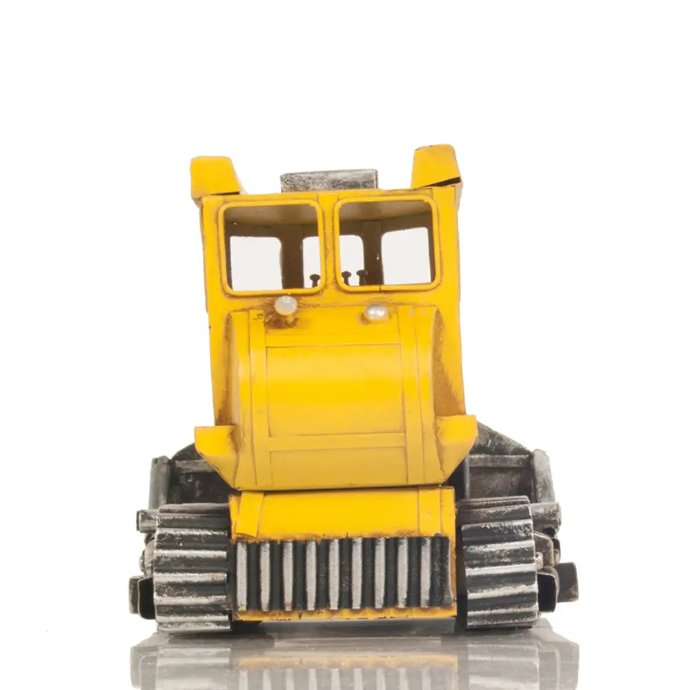 Model Metal Handmade Bulldozer Model