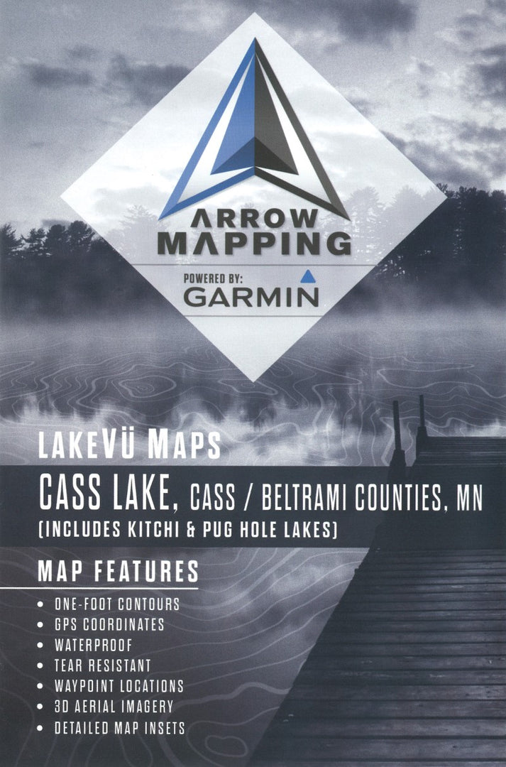 Cass Lake - Beltrami Co Fishing Map