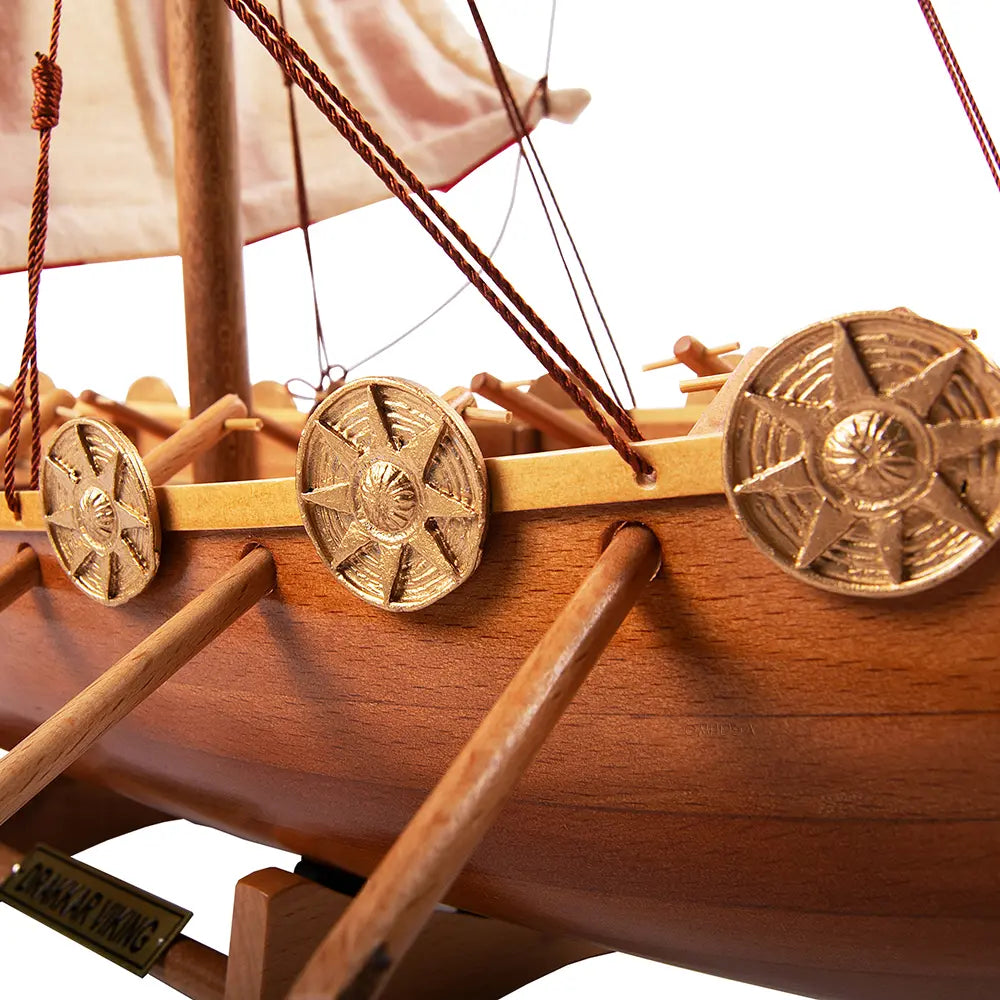 Drakkar Viking Historic Boat Model