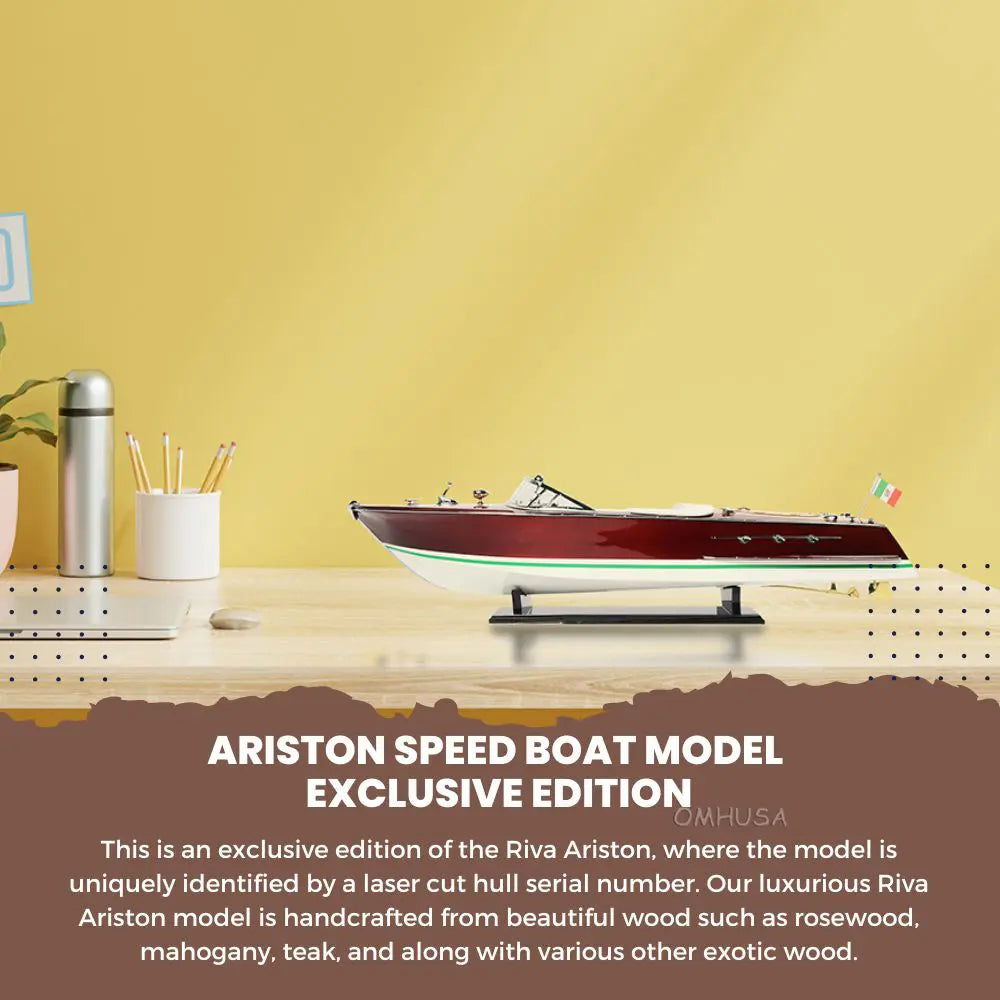 Riva Ariston Speed Boat Model Exclusive Edition
