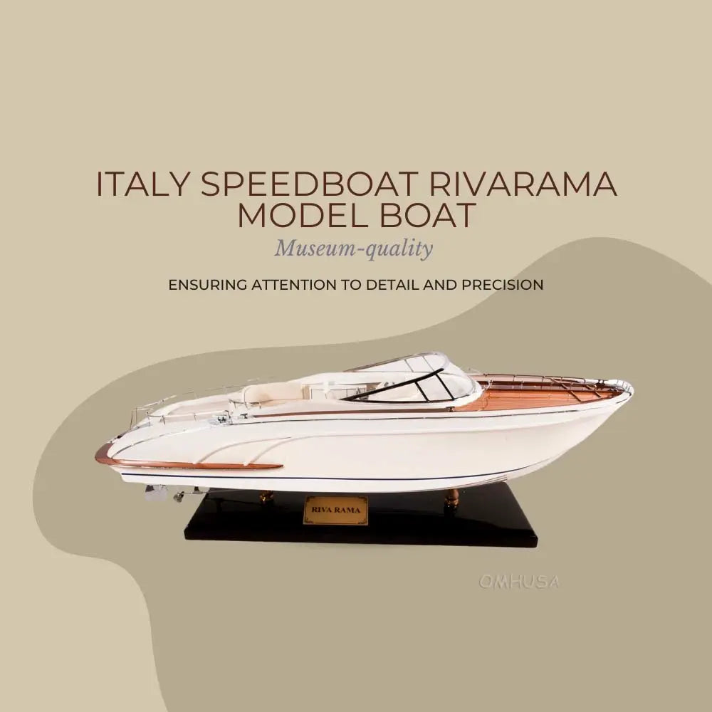 Italy Speedboat Rivarama Model