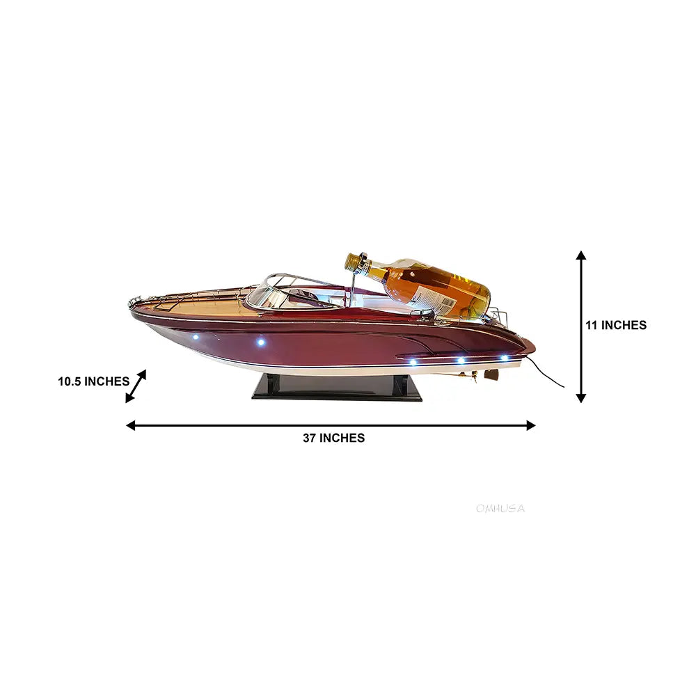 Riva Rivarama Wine Holder with LED Lights-B103