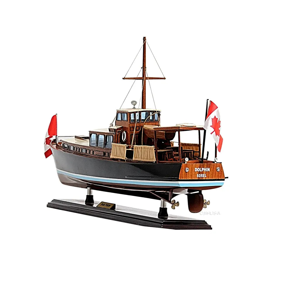 DOLPHIN PAINTED Ship Model-B105