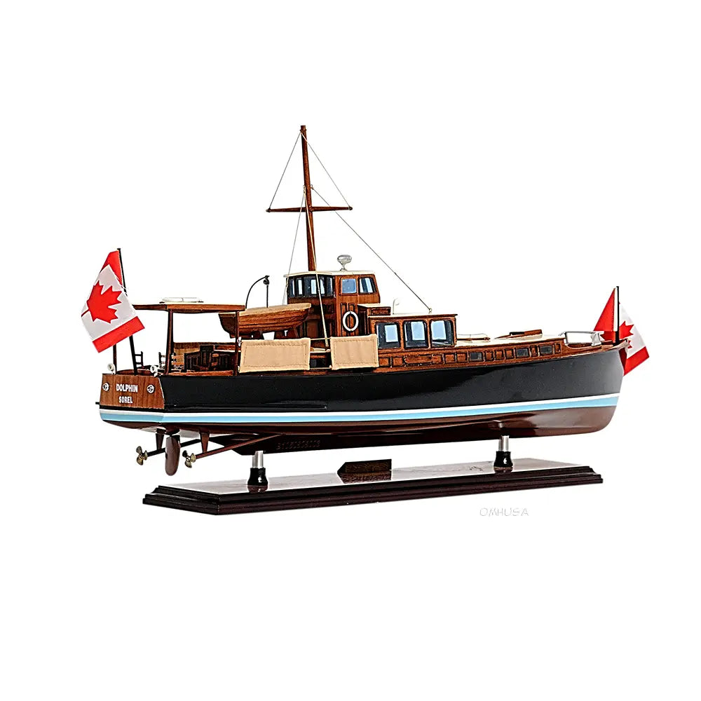 DOLPHIN PAINTED Ship Model-B105