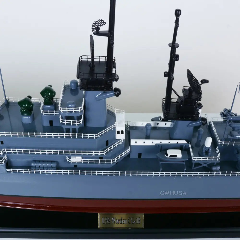 USS Worden CG-18 Model Navy Ship
