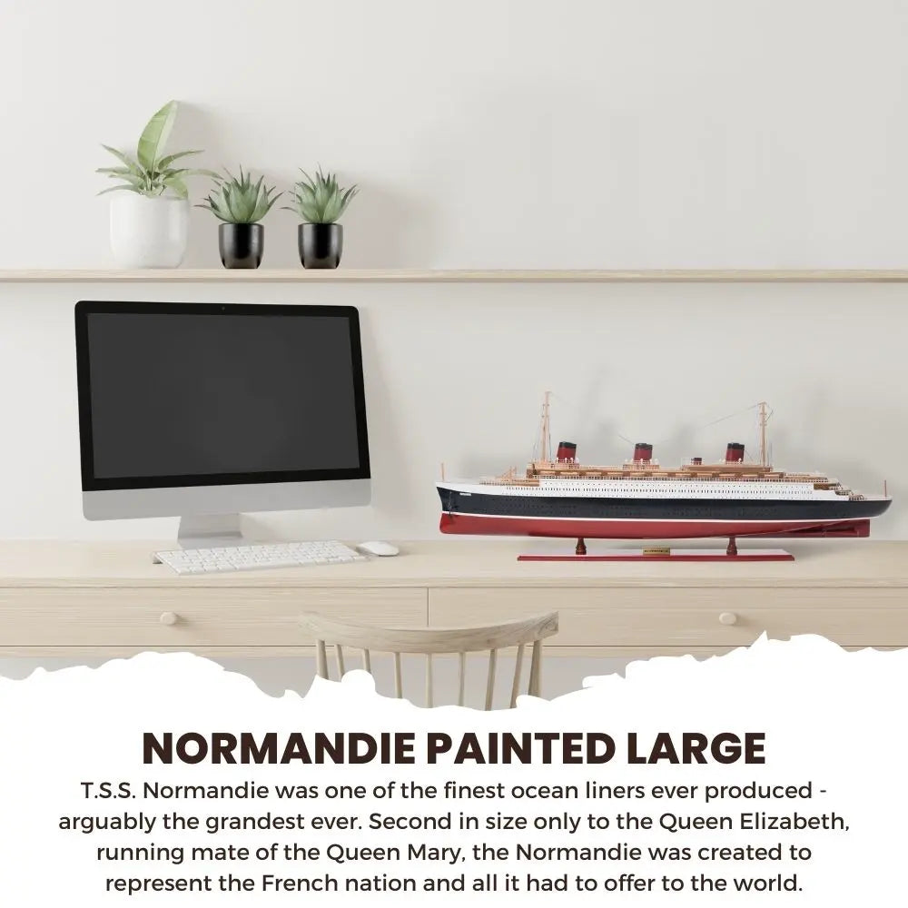 T.S.S. Normandie Model Cruise Liner