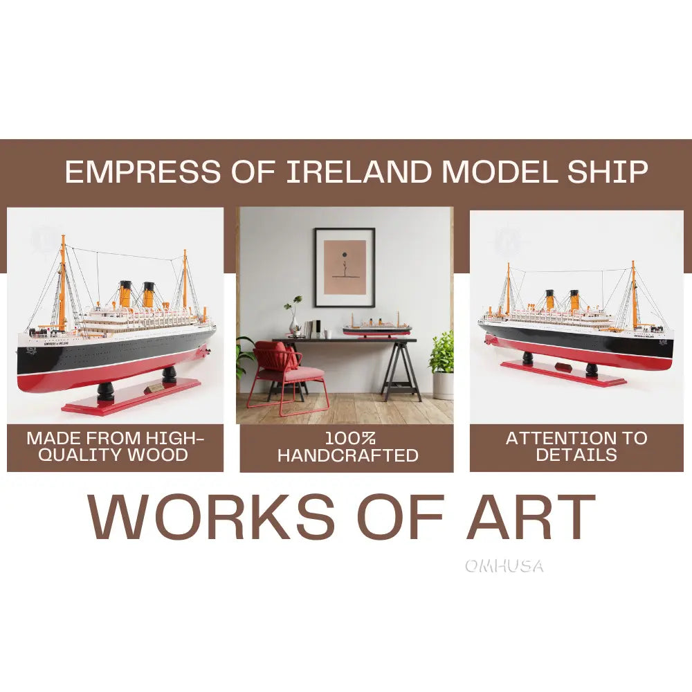 Empress of Ireland Model Cruise Ship
