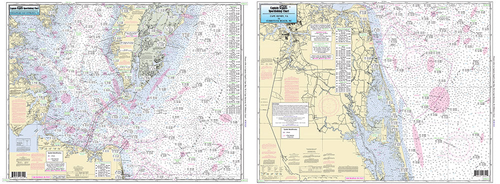 Nc/Va Coastal Virginia to North Carolina and Lower Chesapeake Bay-CBL22 Large