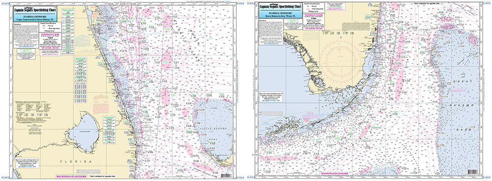 Florida Cape Canaveral to Key West-CCKW32 Large
