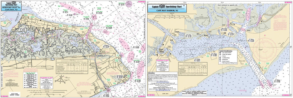 New Jersey Hereford Inlet to Cape May, NJ-CMH362 Small