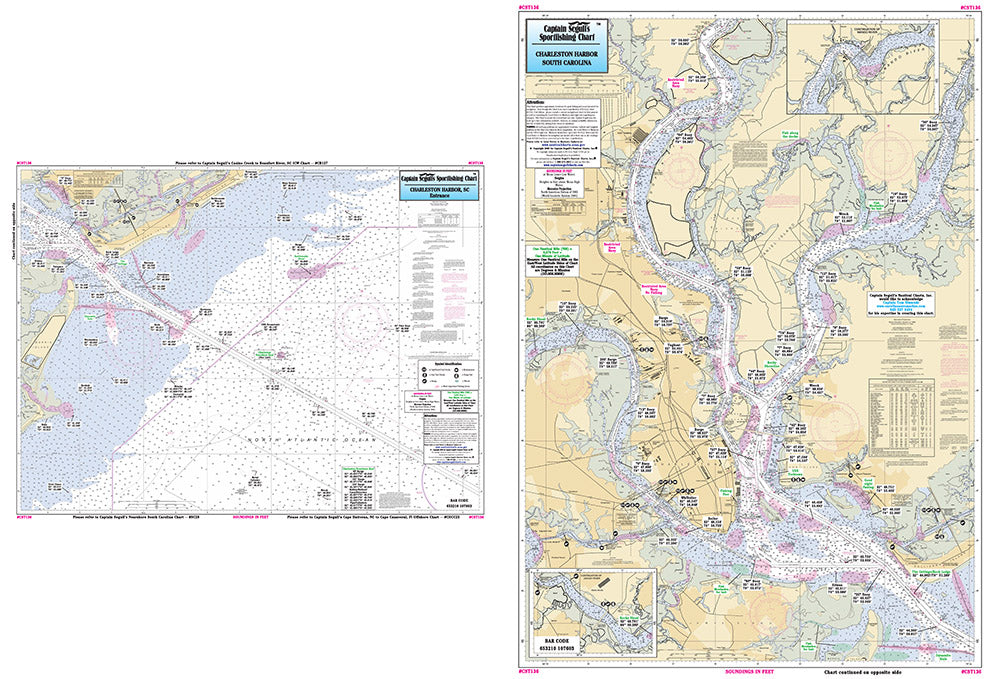 South Carolina Charleston Harbor-CST136 Large