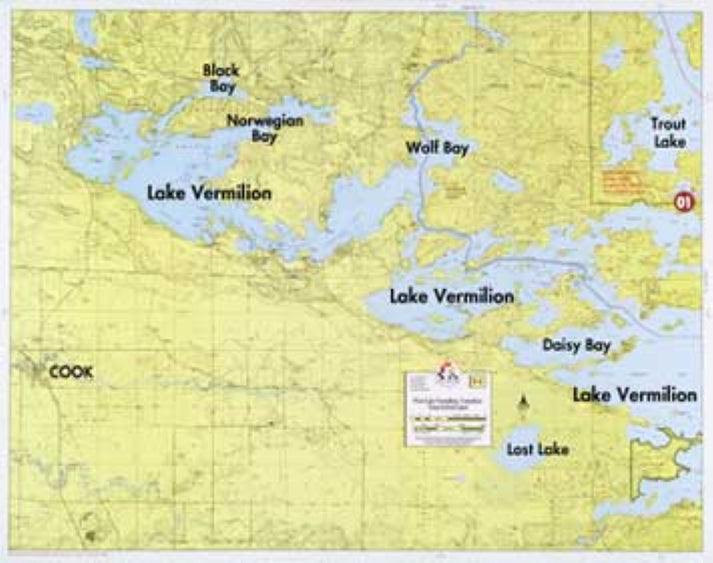 WEST LAKE VERMILION, TROUT LAKE, LOST LAKE