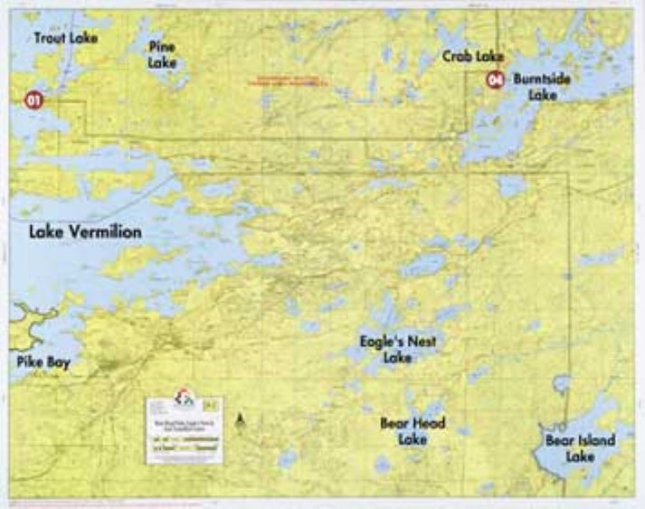 BEAR HEAD PARK, EAGLE’S NEST LAKE, EAST LAKE VERMILION