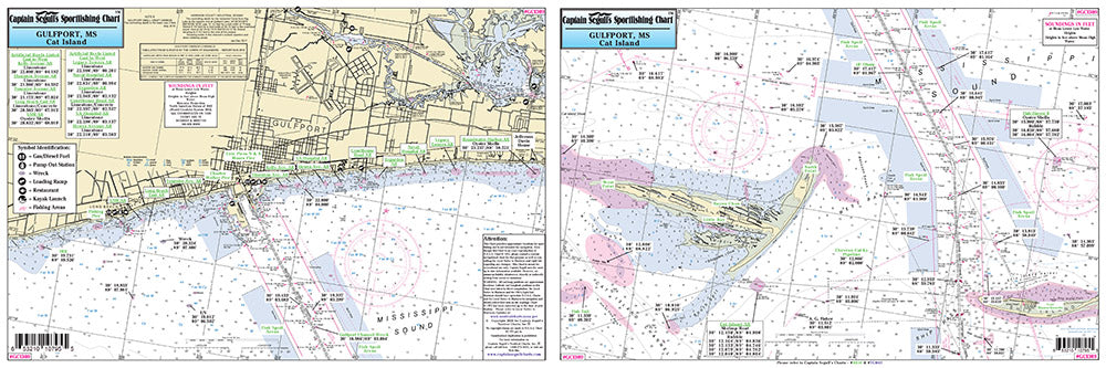 Mississippi Gulfport to Cat Island-GCI309 Small