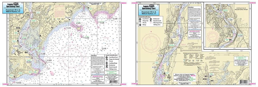 Connecticut Housatonic River and Milford Harbor, CT-HMR303 Small