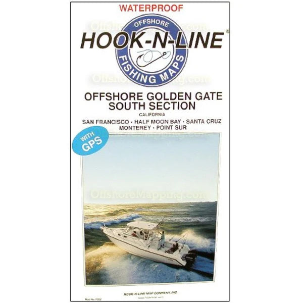 Offshore Golden Gate-South Section Fishing Map-F202