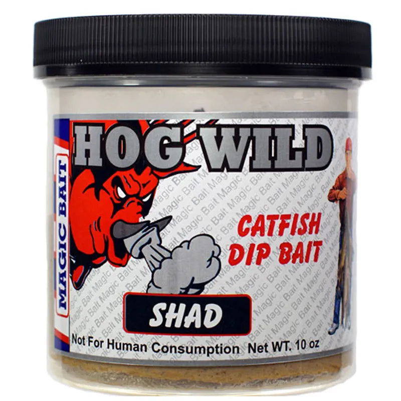 Hog Wild – Shad Catfish Dip Bait with Hooks
