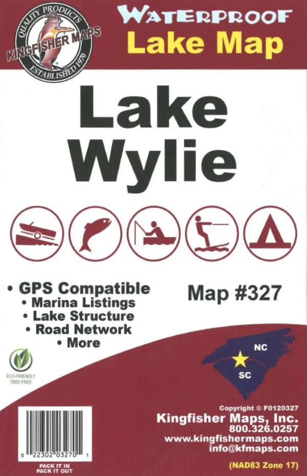 Lake Wyile Fishing Map-327