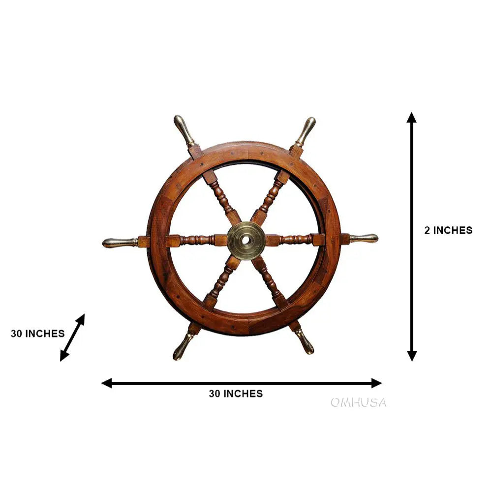 Ship Wheel-30 inches-ND036