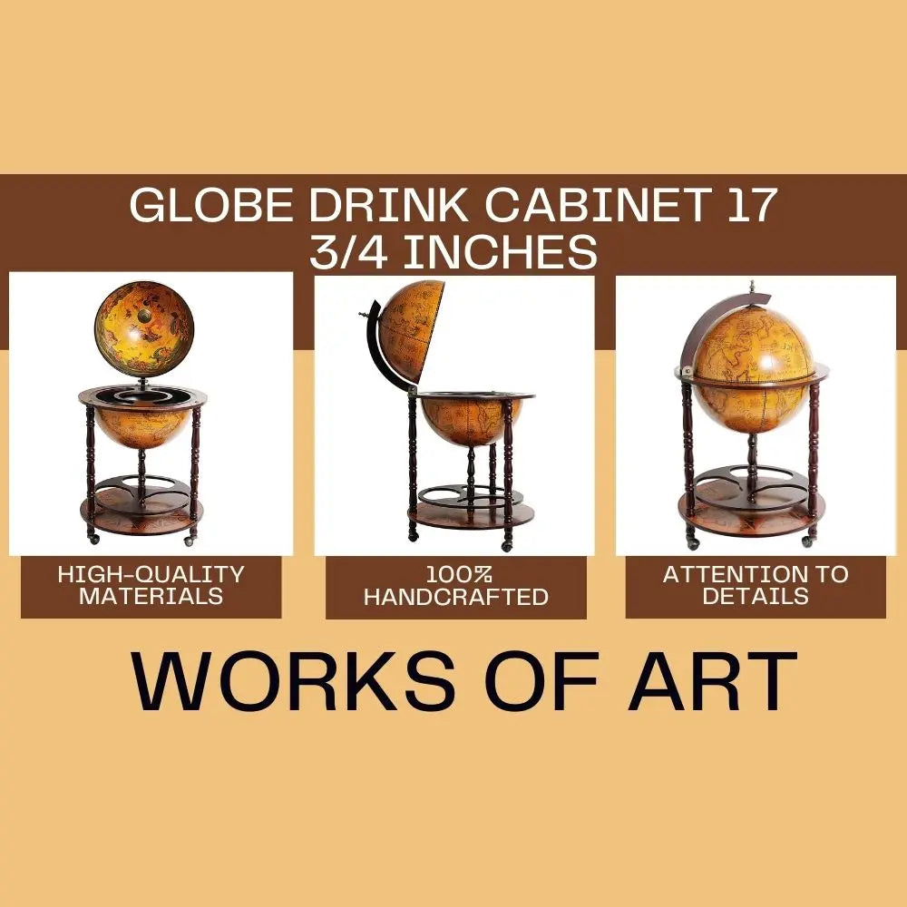 World Globe Drink Cabinet-NG001