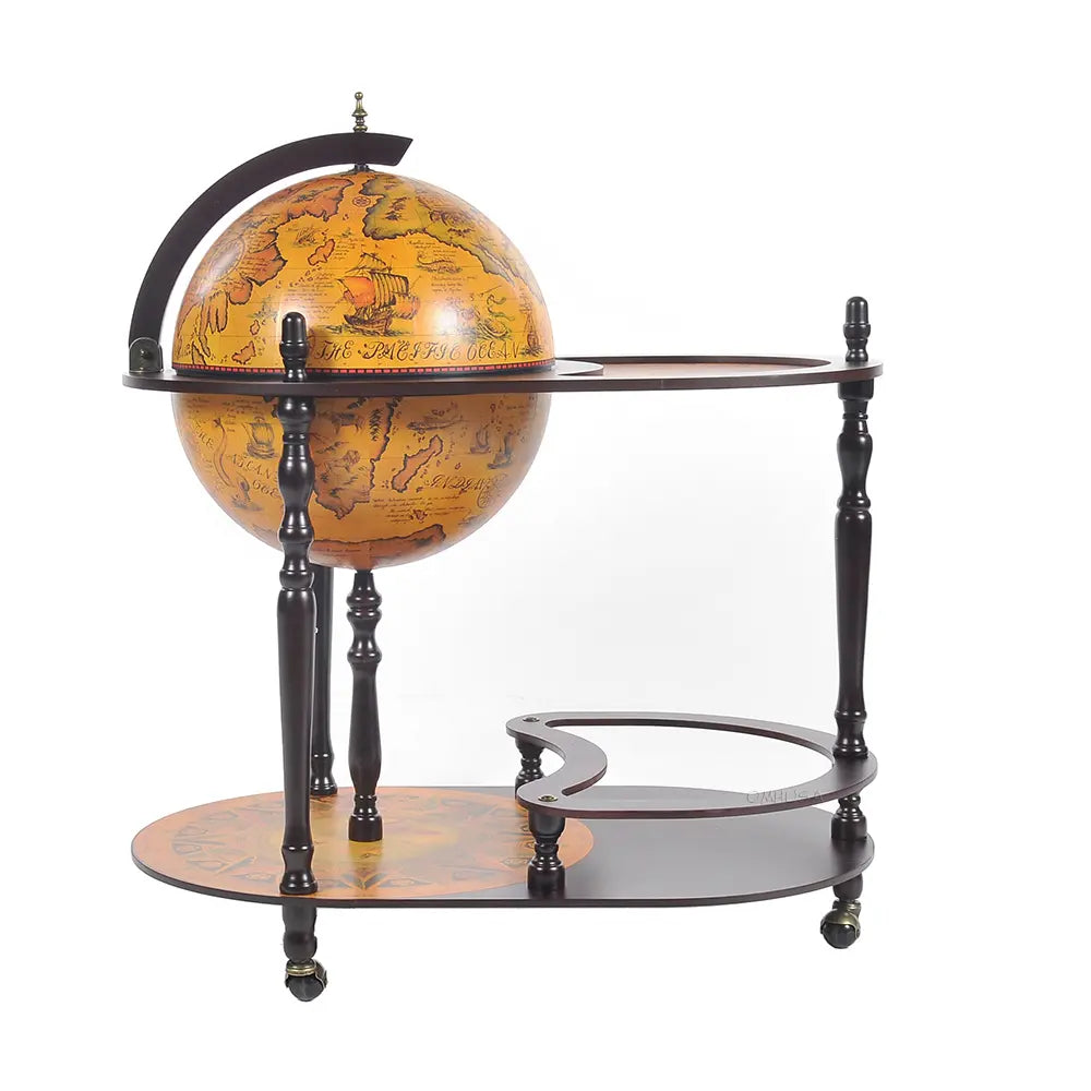 World Globe Drink Trolley 16.5 inches-NG004
