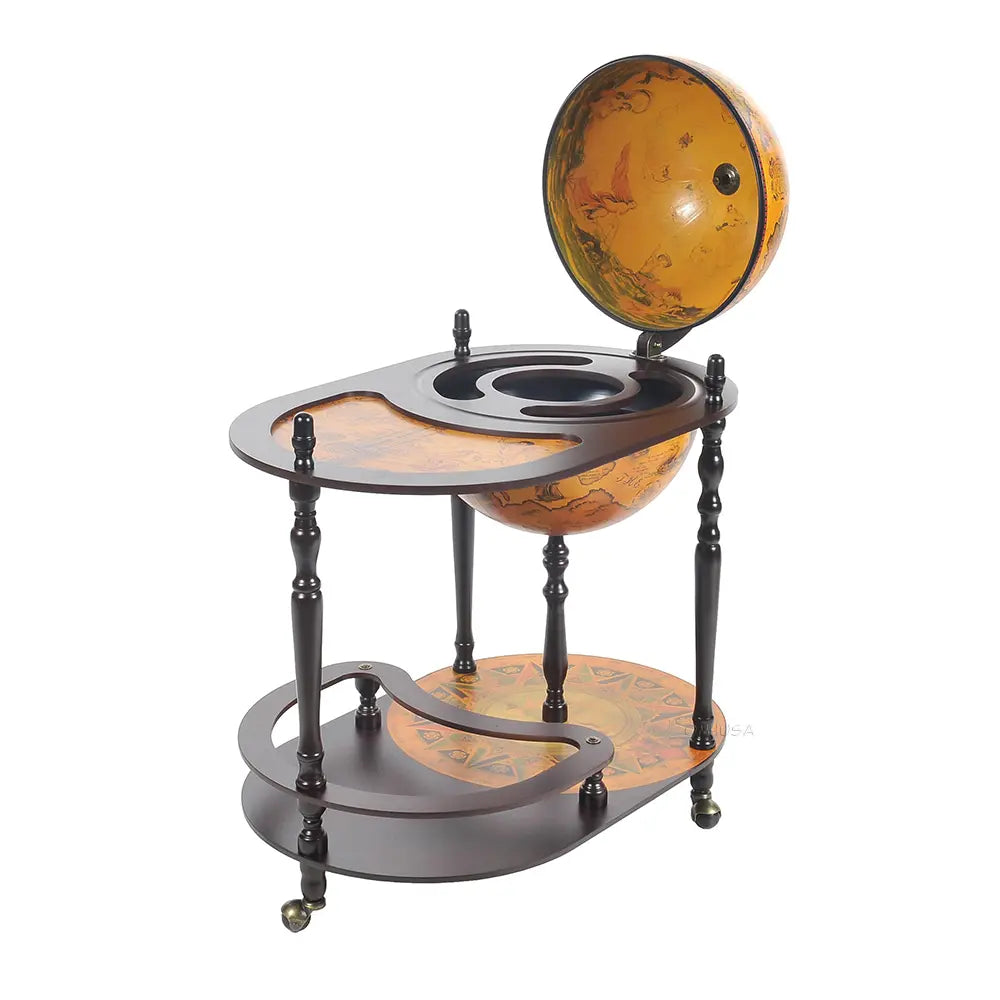 World Globe Drink Trolley 16.5 inches-NG004